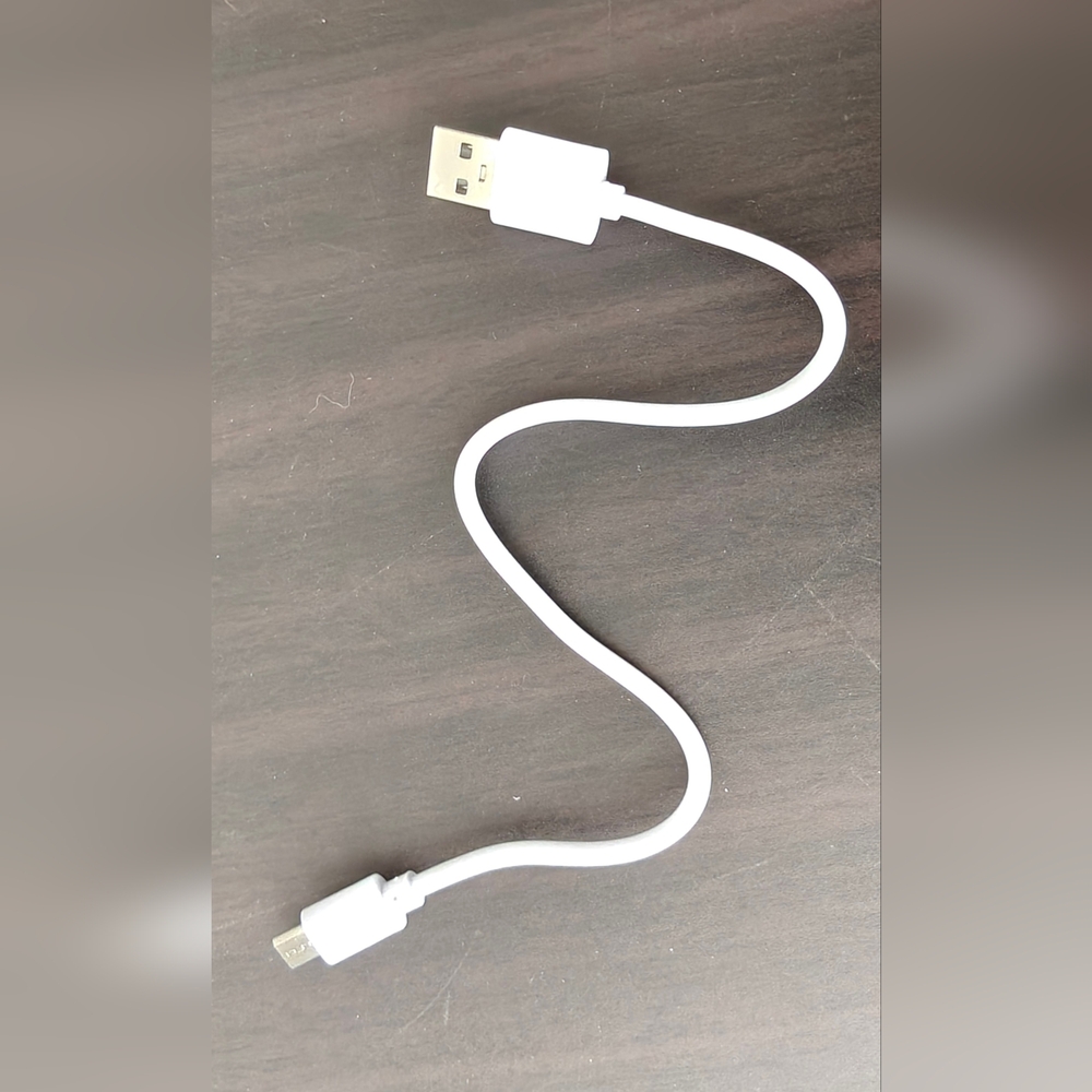White Micro USB Cable